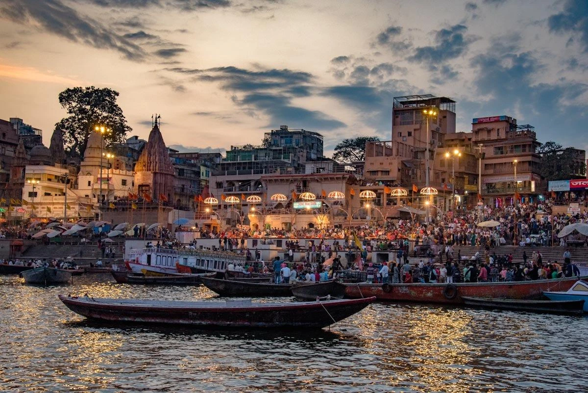 Dashashwamedh Ghat on River Ganga in Varanasi