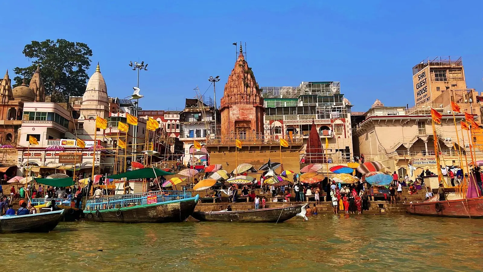 Dashashwamedh Ghat Varanasi on the Ganga River Dashashwamedh Ghat Varanasi on the Ganga River