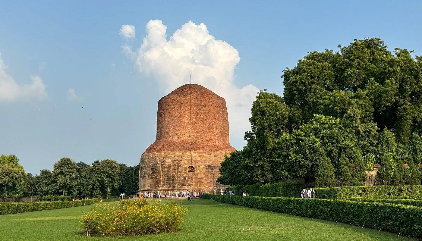 Dhamek Stupa at Sarnath near Varanasi
