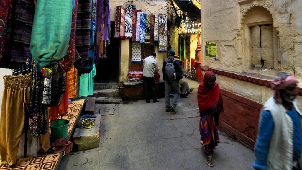 Vishwanath Gali in Varanasi, Uttar Pradesh