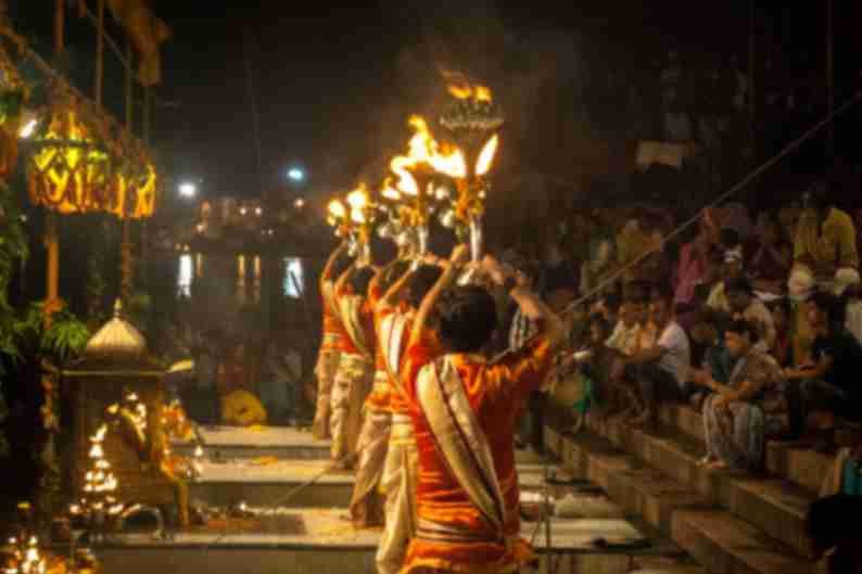 Dashashwamedh Ghat on River Ganga in Varanasi